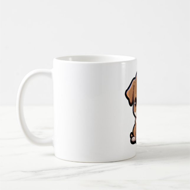 Caneca De Café Estilo de rua da camiseta Pitbull (Esquerda)