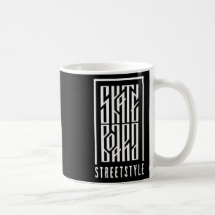 Caneca De Café Estilo de Rua de Skate - Skatista e Skate