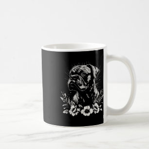 Caneca De Café Estilo de Tatuagem Lover Boxer Retroativo Cachorro