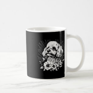 Caneca De Café Estilo de Tatuagem por Sobrecarga do Cachorro Retr