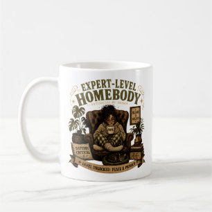 Caneca De Café Estilo de Vida de Introvertido Aconchegante