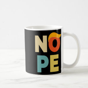 Caneca De Café Estilo de Vintage Negrito Anti-Trump