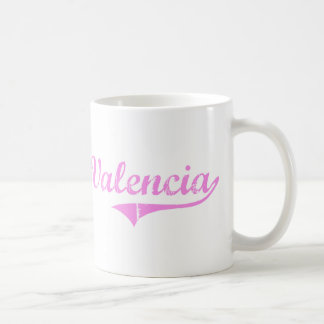 Caneca De Café Estilo do clássico do sobrenome de Valência