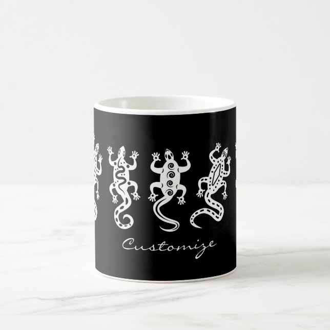 Caneca De Café Estilo do sudoeste de Thunder_Cove de três (Centro)