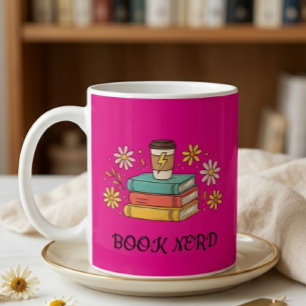 Caneca De Café Estilo Elegante Minimalista Presente para Nerds de