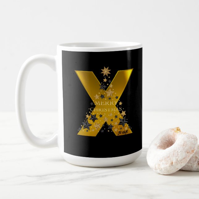 Caneca De Café Estilo:Elon_X_HolidayStore Clássico Mug Grande 15  (Com Donut)