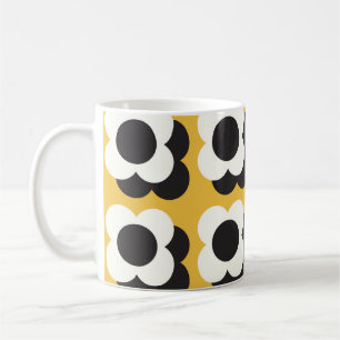 Caneca De Café Estilo escandinavo, padrão de colheita floral