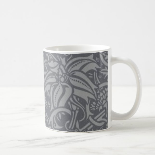 Caneca De Café Estilo Escocês do nó William Morris (Direita)