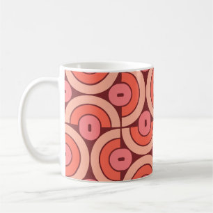 Caneca De Café Estilo geométrico retrô Mod dos anos 70