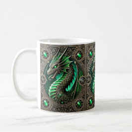Caneca de café estilo gótico