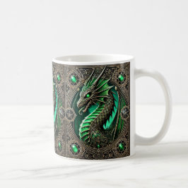 Caneca de café estilo gótico