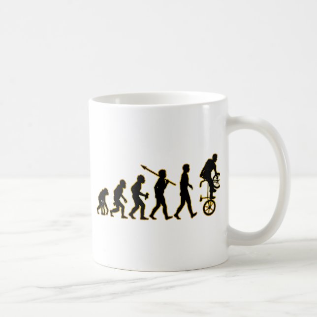 Caneca De Café Estilo livre BMX (Direita)