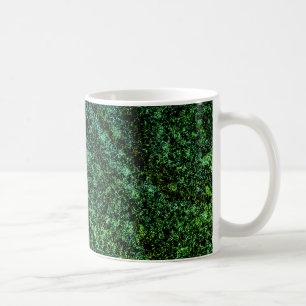 Caneca De Café estilo marmoreado verde