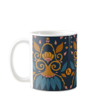 Estilo medieval do padrão de ornamentado personali