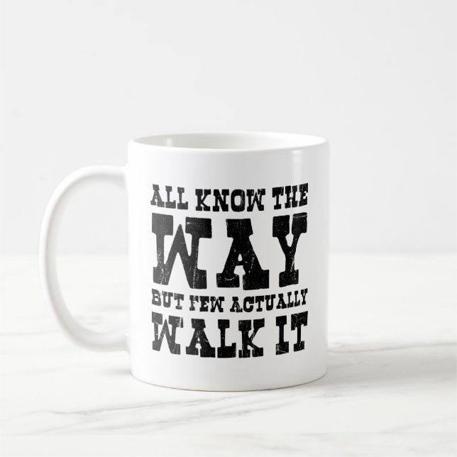 Caneca De Café Estilo Ocidental do Budismo Zen (Esquerda)