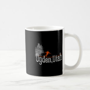 Caneca De Café Estilo Ogden Utah Vintage Skiing 1980
