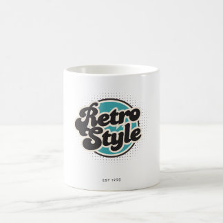 Caneca De Café Estilo Retro