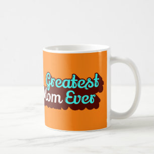 Caneca De Café Estilo Retro 1970 Maior Mãe Nunca