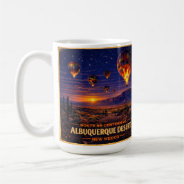 Caneca De Café Estilo Rota 66 do Deserto de Albuquerque Café Pres
