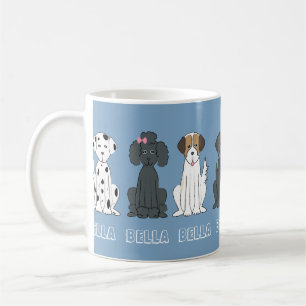 Caneca De Café Estilo Simples Simples Simples Quaresco Cachorro