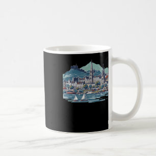 Caneca De Café Estilo surpreendente de Skye 3d da Escócia