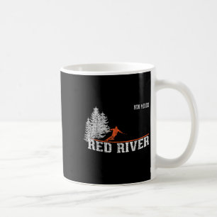 Caneca De Café Estilo Vermelho Rio Nm Estilo 1980s Escadas na Vin