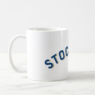 Caneca De Café Estocolmo, Suécia Arco Vintage
