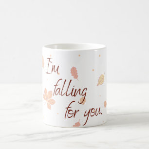 Caneca De Café Estou a caír-te.