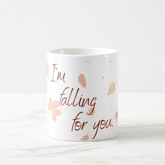 Caneca De Café Estou a caír-te. (Centro)