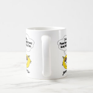 Caneca De Café Estou acordado, por favor, respeite minha privacid
