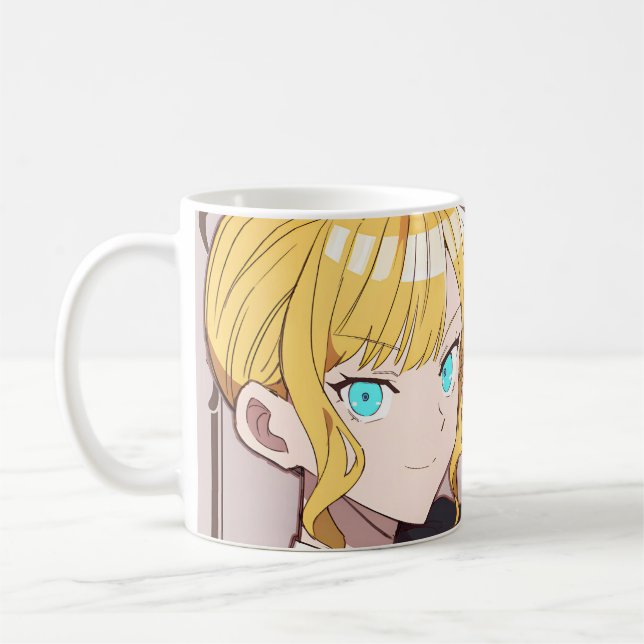 Caneca De Café Estou Apaixonado Pela Aldeia | Rae e Claire (Esquerda)