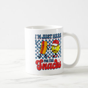 Caneca De Café Estou Aqui Apenas Para Os Lanches Softll Hotdog 4