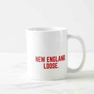 Caneca De Café Estou aqui apenas para ver New England perder dive