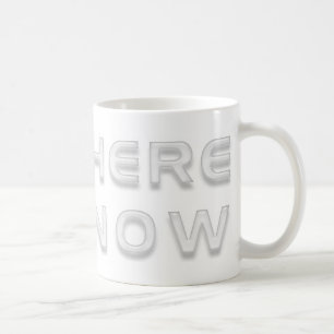 CANECA DE CAFÉ ESTOU AQUI - ESTOU AGORA