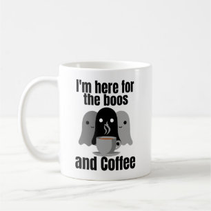 Caneca De Café Estou aqui para o bólus e café.