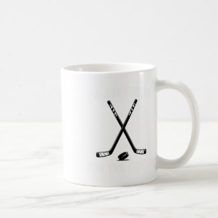 Caneca De Café Estou Aqui Só Para As Lutas Humor De Hockey Fãs De