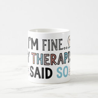 Caneca De Café Estou bem.
