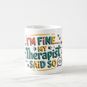 Caneca De Café Estou bem 2