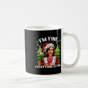 Caneca De Café Estou bem, está tudo bem. Papais noeis Kalama.