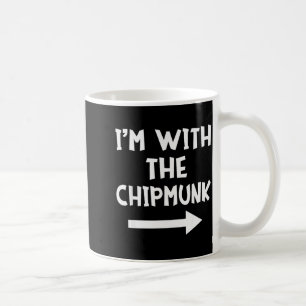 Caneca De Café Estou Com A Esquilo Casal Correspondente Roupas De