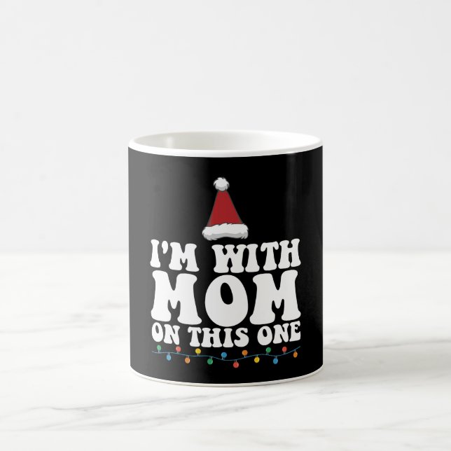 Caneca De Café Estou Com a Mãe Nesta Uma Correspondência Familiar (Centro)