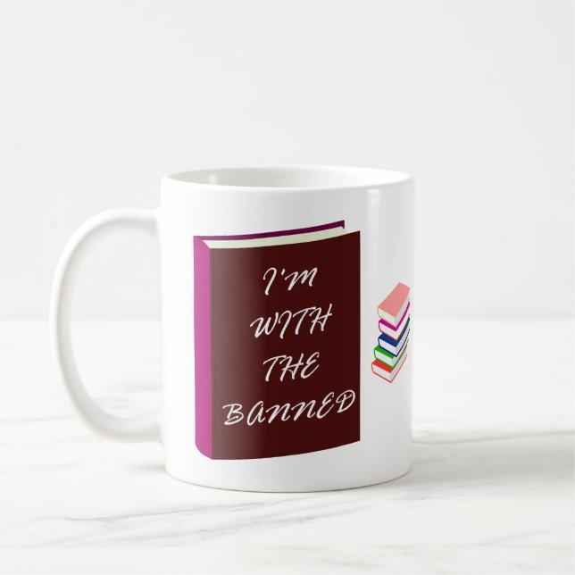 Caneca De Café Estou com os banidos (Esquerda)