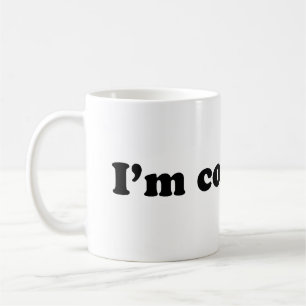 Caneca De Café Estou Confuso