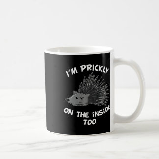 Caneca De Café Estou deitado na Dentro demais Porcupine Funny Hed