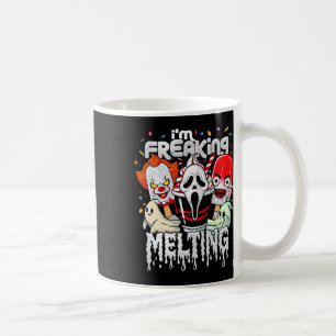 Caneca De Café Estou derretendo o Sorvete do Dia de as Bruxas eng