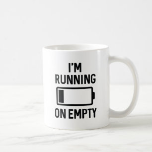 Caneca De Café Estou ficando vazio