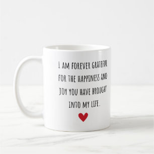 Caneca De Café Estou Grato Para Sempre Amizade