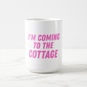 Caneca De Café Estou indo para o chalé