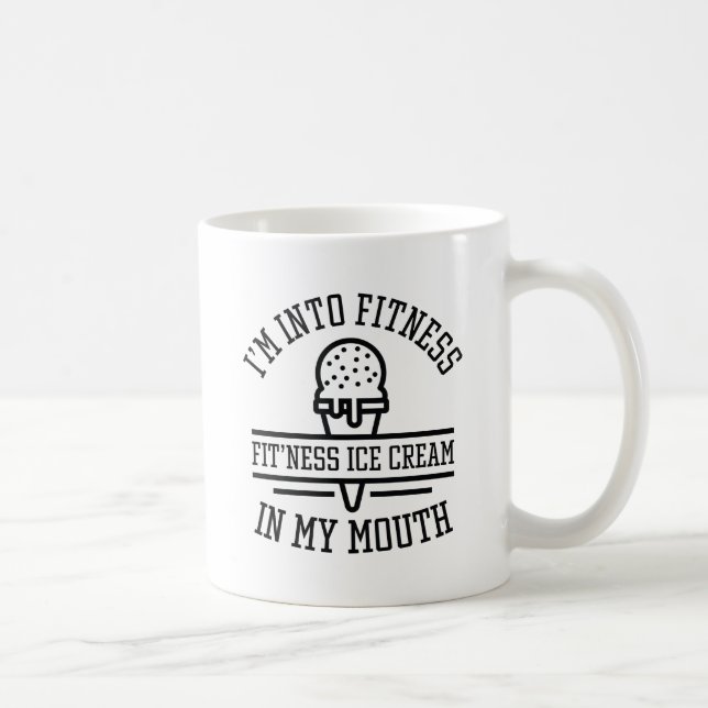 Caneca De Café Estou na Forma (Direita)