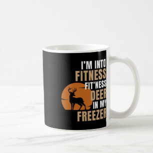 Caneca De Café Estou na Malhação Deer Freezer Engraçado Caçando H